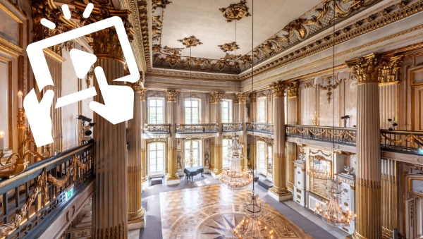 Goldener Saal im Schloss Ludwigslust