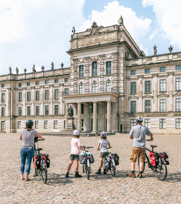 Mit dem Rad zum Schloss Ludwigslust