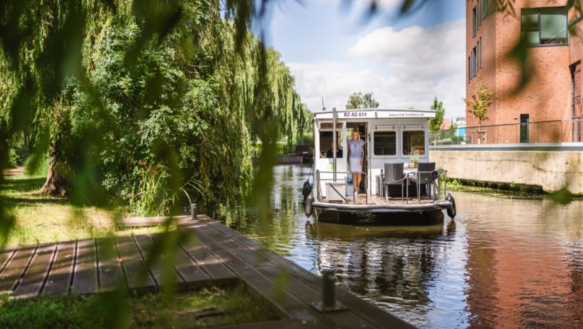Kulturmühle Parchim anlegen Hausboot