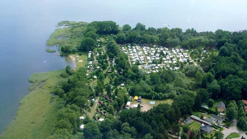 Campingpark Zuruf Luftbild