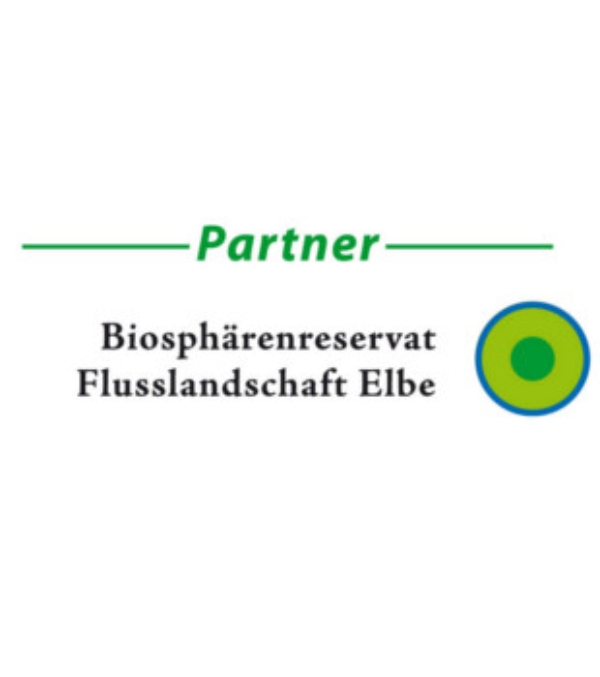 Mit diesem Logo sind Qualitätsbetriebe im UNESCO-Biosphärenreservat Flusslandschaft Elbe ausgezeichnet