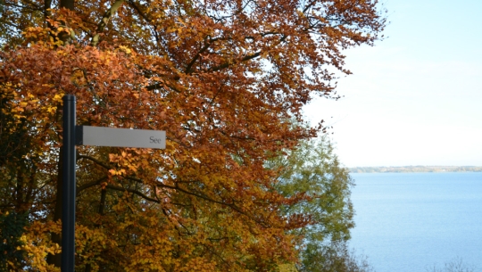 Steilufer am Schweriner See in Wiligrad