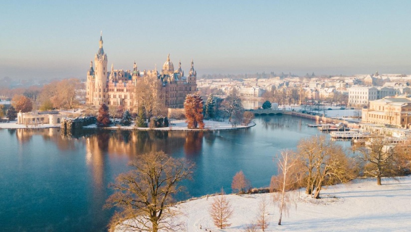 Schwerin im Winter